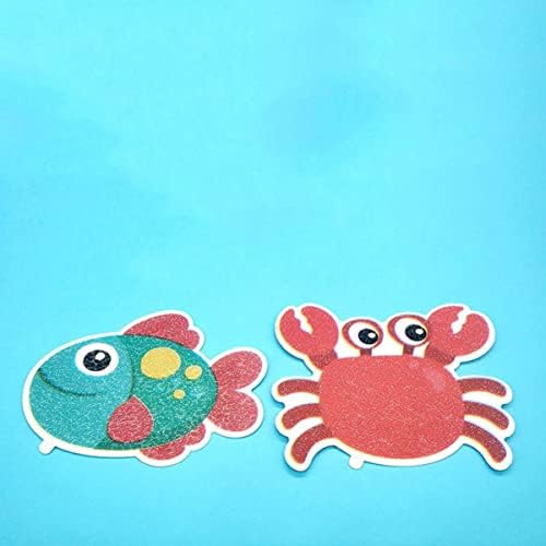 Zerodeko Anti-Slip Bathtub Stickers Safe for Batsheep