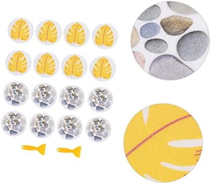 Sticker Set - Anti-Slip Bathroom Leaf Stickers for Safety and Fun
