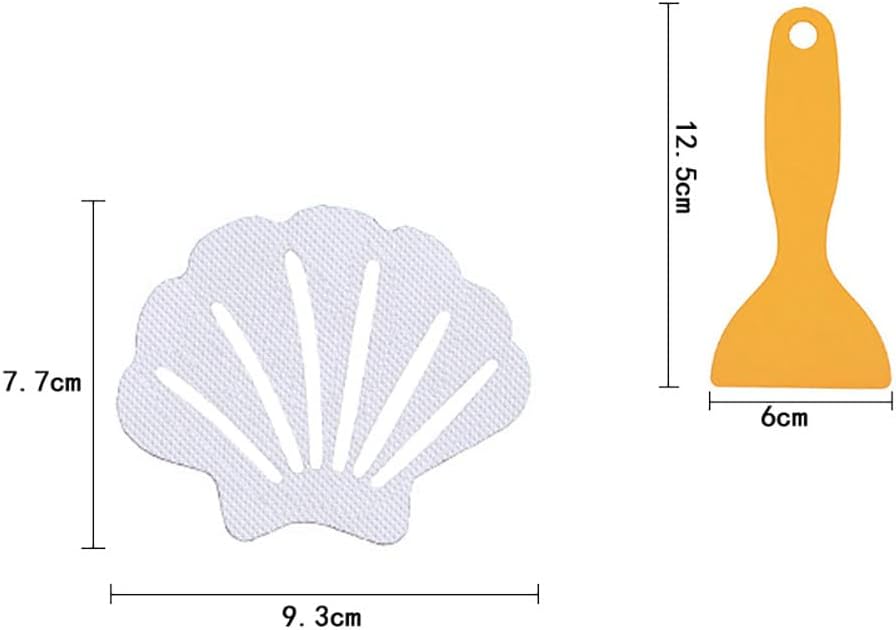 Mucee Non Slip Bathtub Stickers