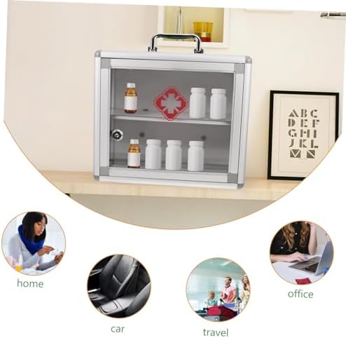 Zerodeko Wall-Mounted First Aid Cabinet
