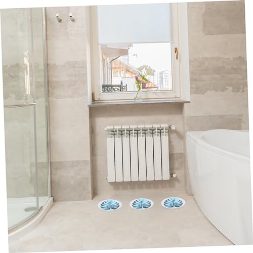 Anti-Slip Bath Stickers with Leaf Patterns for Safety