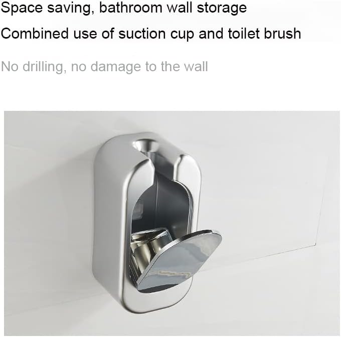 Toilet Brush with Anti-Drip Handle Durable and Compact