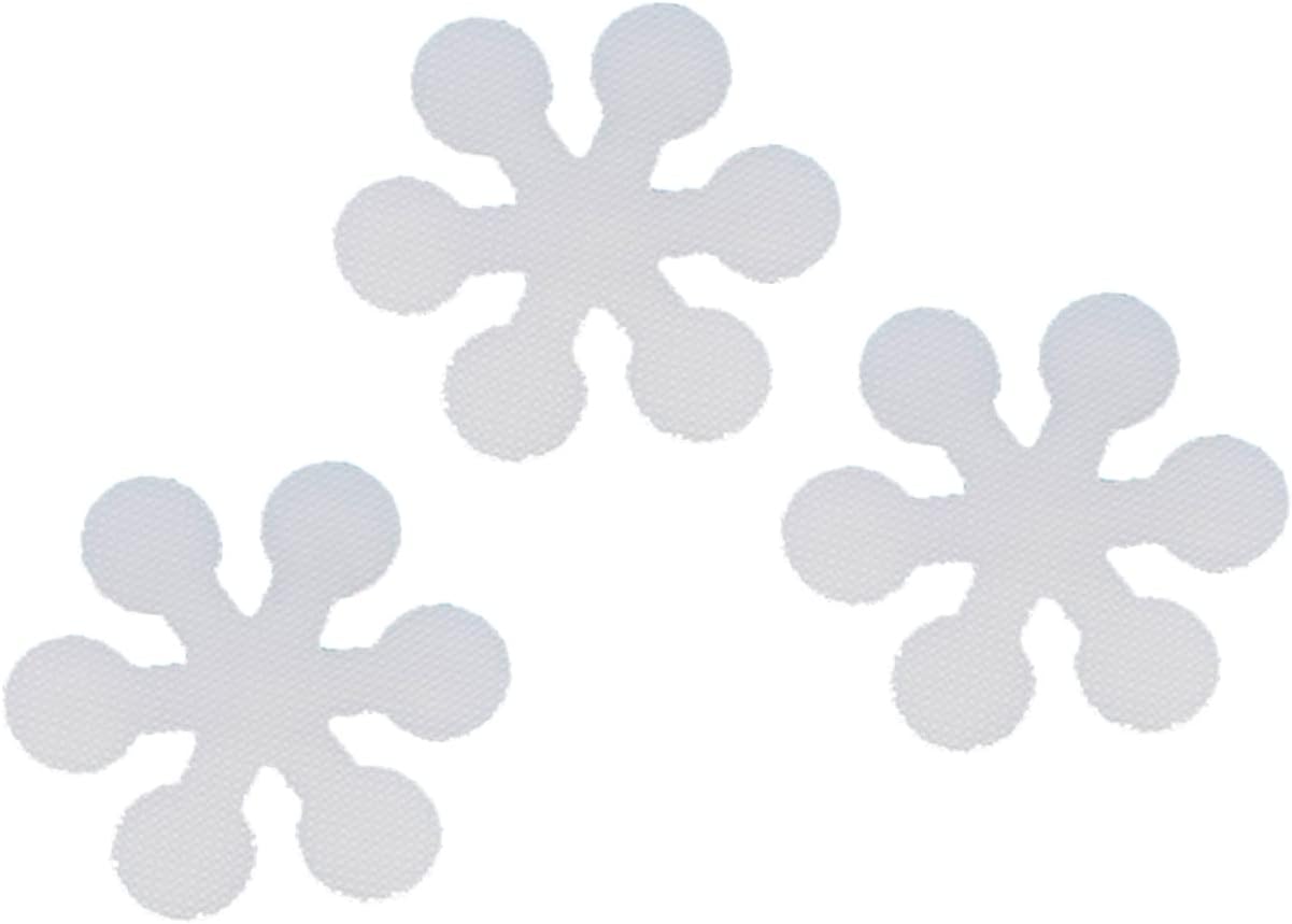 Bathtub Non-Slip Sticker Set - Snowflake Design - Easy Install Removable