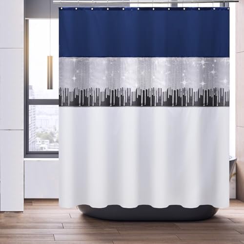 Navy Blue Bathroom Set Luxurious Accessories for Your Space
