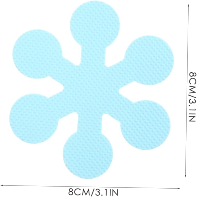 Ciieeo Snowflake Non-Slip Bathtub Sticker
