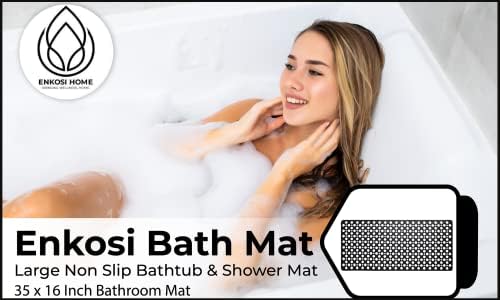 Safe Nonslip Bath Mat for Kids Adults