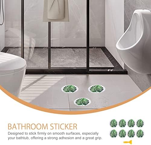 LIFKOME Leaf Shape Non-Slip Bath Tub Stickers