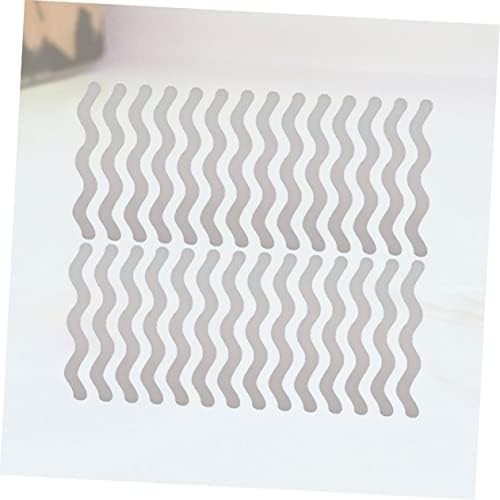 Ciieeo 108 S-Shape Bathtub Transparent Sticker