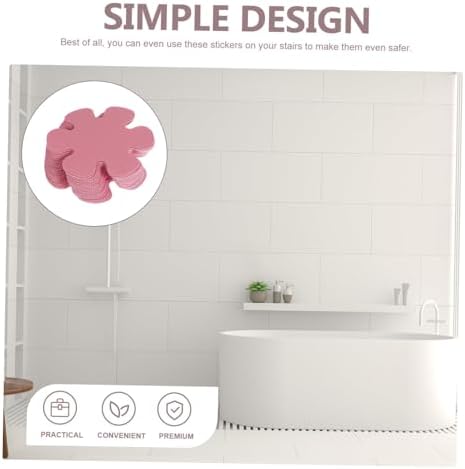 20-Piece Bathtub Bathroom Stickers Anti-Slip for Floors More