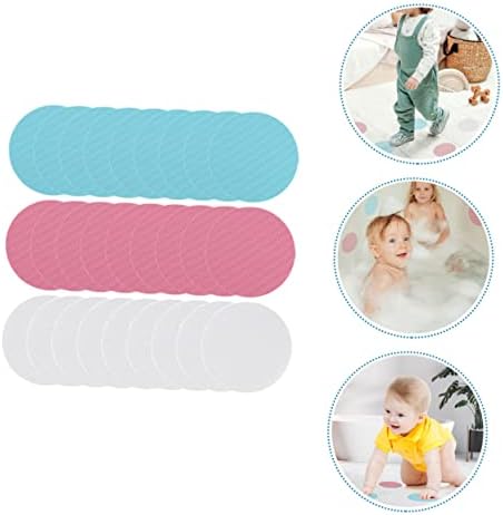 Cabilock 72pcs Self-Adhesive Non-Slip Round Decals for Bathroom Stairs