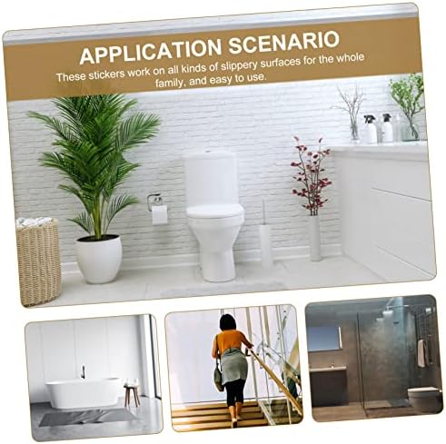 BUGUUYO12-Piece Non-Bathtub Skid Floor Stickers for Bathroom Safety