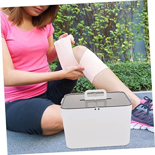 SAFIGLE Dual Medicine Organizer Box