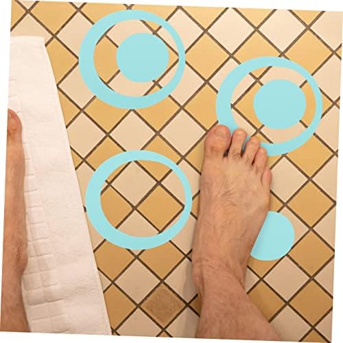 40pcs Non-Decals for Bathrooms and Showers Peva Material Anti-Skid Stickers