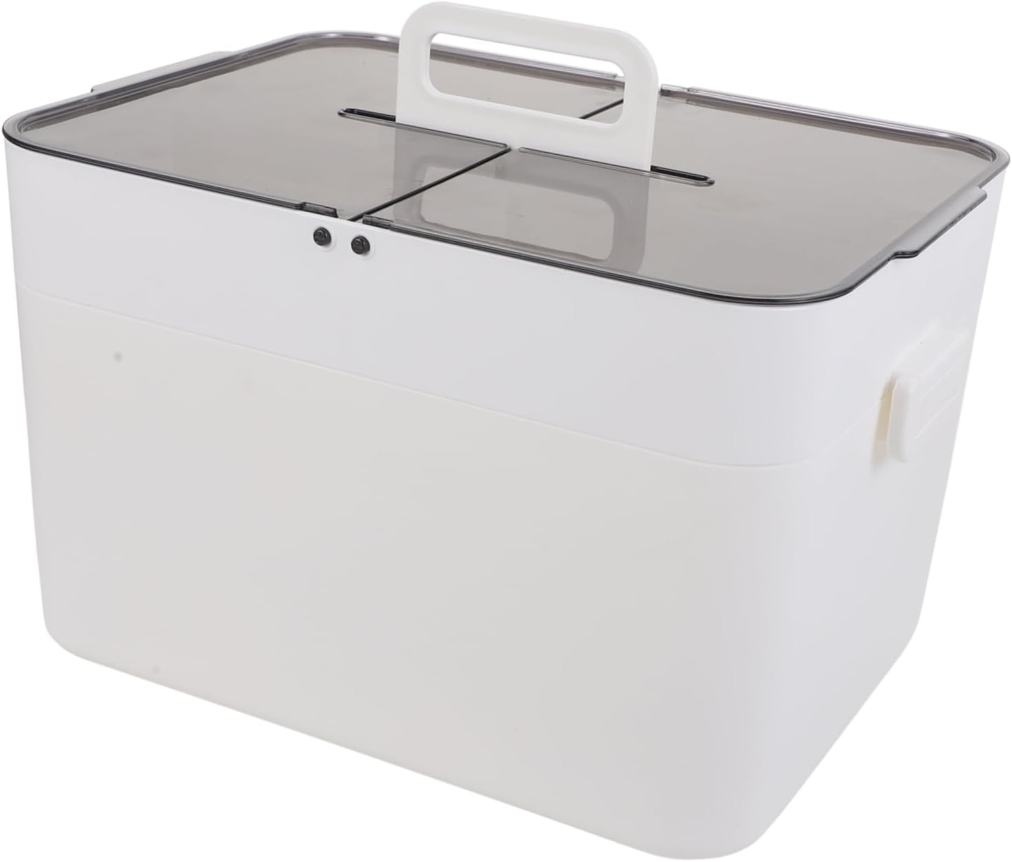 SAFIGLE Dual Medicine Organizer Box