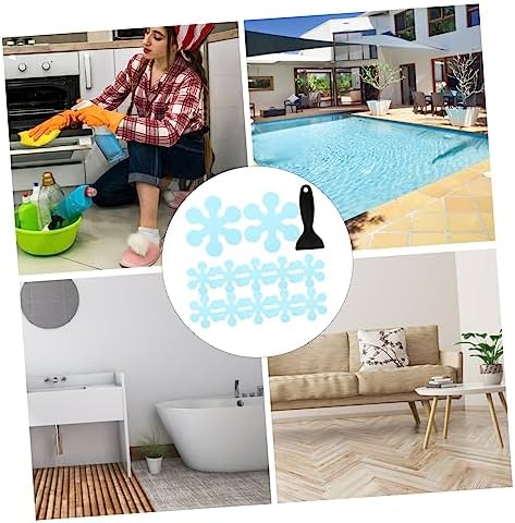 Ciieeo Snowflake Non-Slip Bathtub Sticker