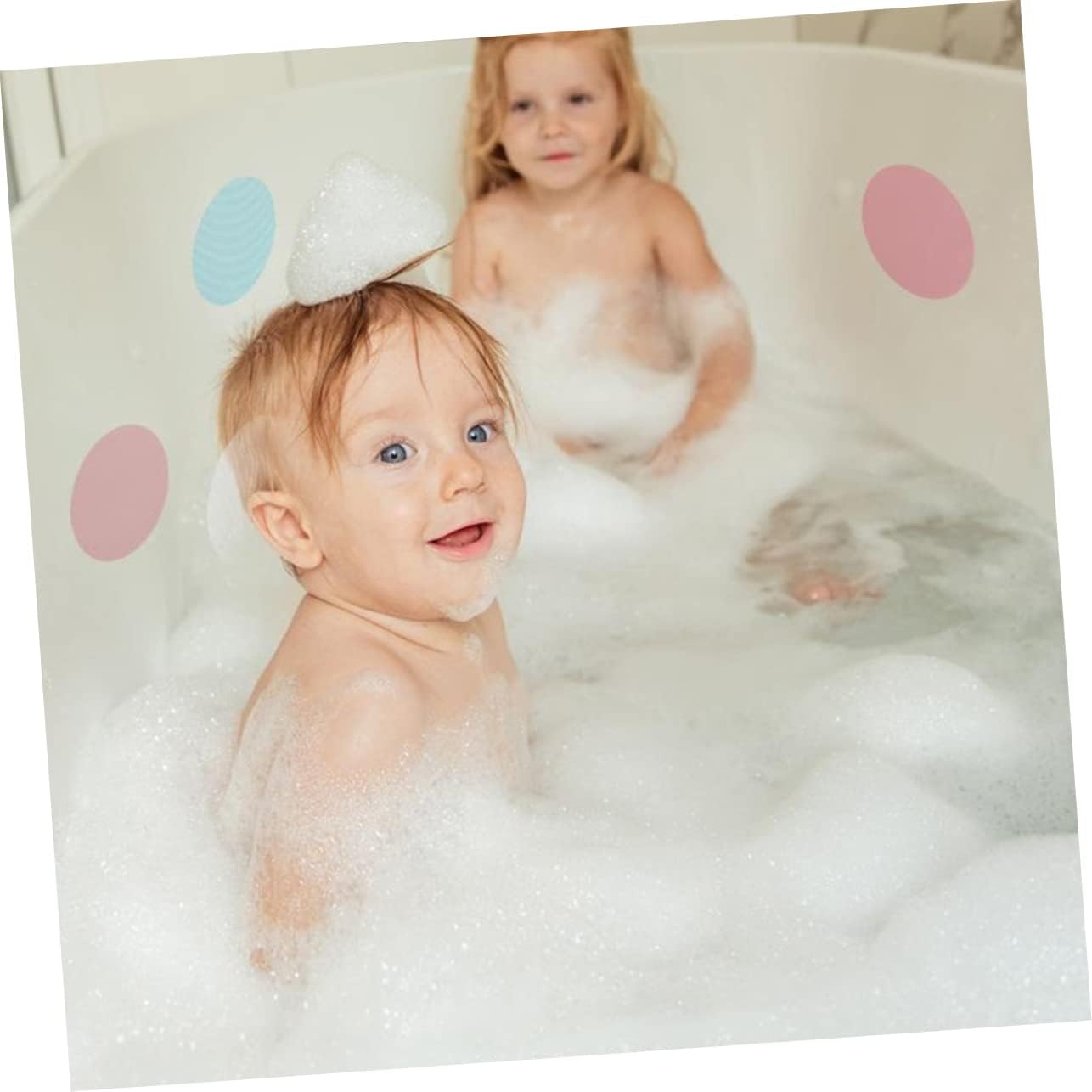 18Pcs Slip Shower Decals for Safe Bathroom Use