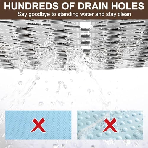 Perfect Size Non-Slip Bathtub Mat for Elderly Kids