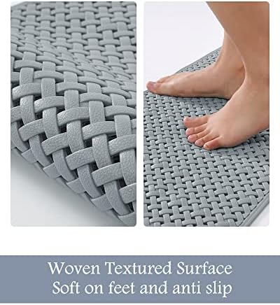 PADOOR Non Slip Bathtub Mat Machine Washable