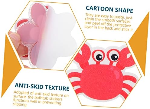 Garneck 2 Sets Bath Non-Slip Stickers