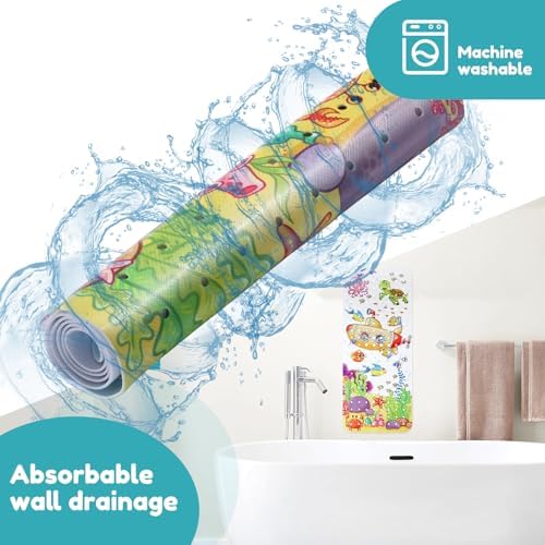 Safe and fun bath mat for kids