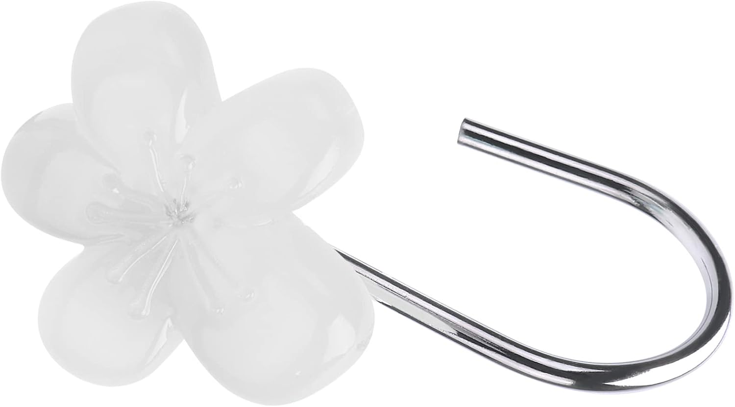 Cute Flower Shower Curtain Hooks