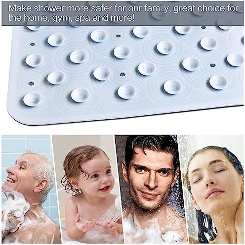 Yolife Sea Turtle Bath Mat Non-Slip PVC Suction Cup