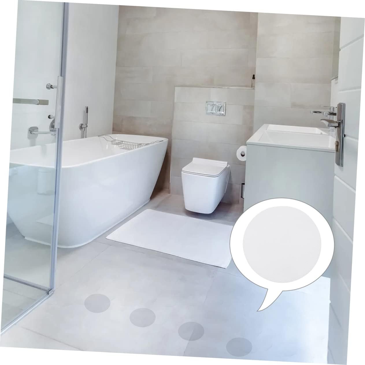 Peva Non-Slip Skid-Free Stickers for Bathrooms