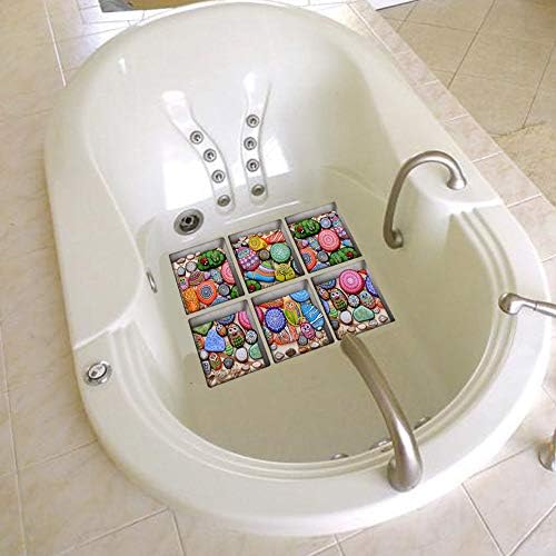 AILEGOU 3D Non-Slip Bathtub Sticker