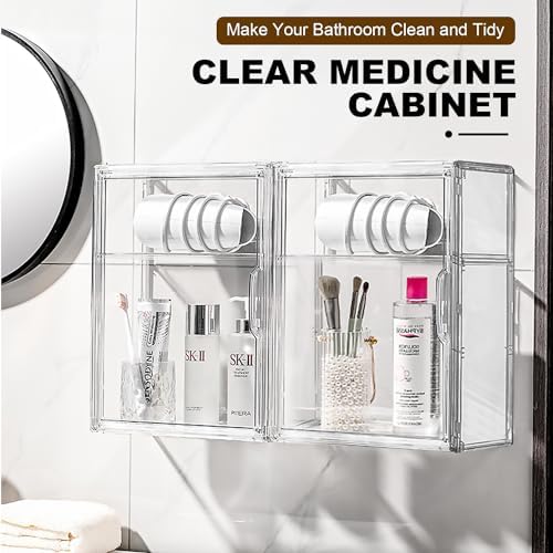 Compact Wall-Mounted Medicine Cabinet