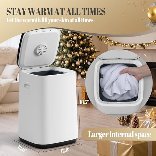 Tehanld 25L Towel Warmer with 200F Heating Child Lock Upscale Design