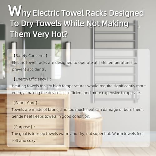 Stainless Steel Towel Warmer With Timer