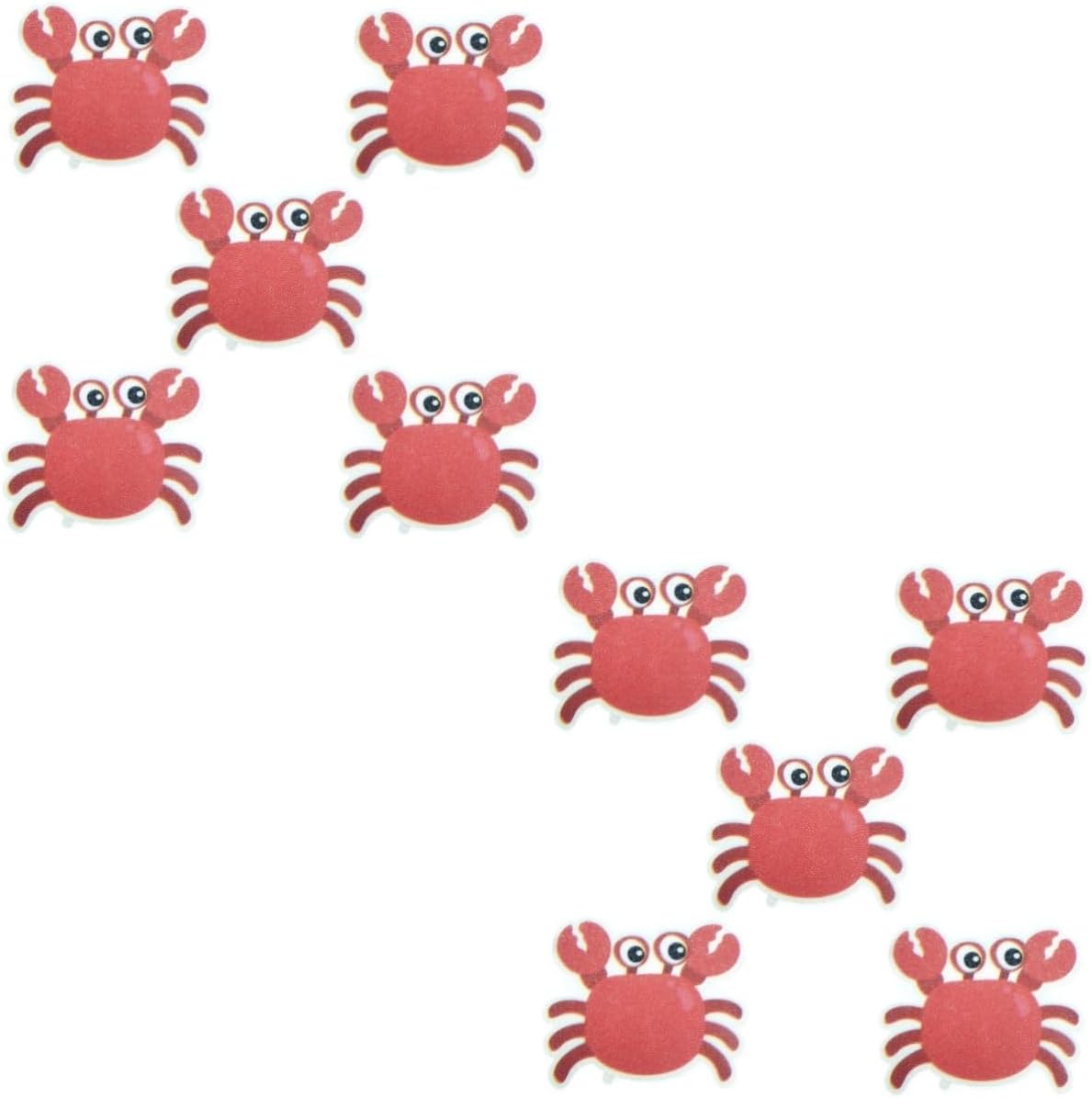 Fun Bath Stickers for Kids Red