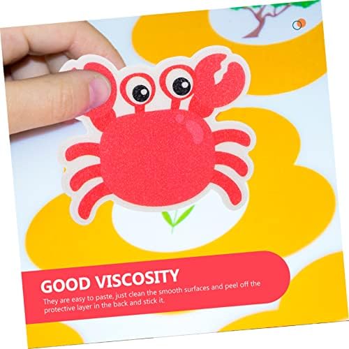Ciieeo Anti-Slip Bathtub Stickers with Cartoon Animals 21 Pieces Set