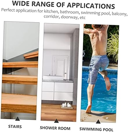 Bathroom Non-Slip Sticker Set - Elderly-Friendly Transparent Peva Sticker for Stairs