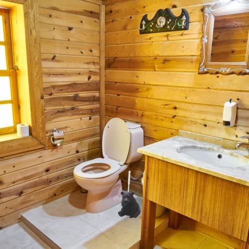 Sitting Stinky Bear Toilet Brush Holder with Brush 825 Inches