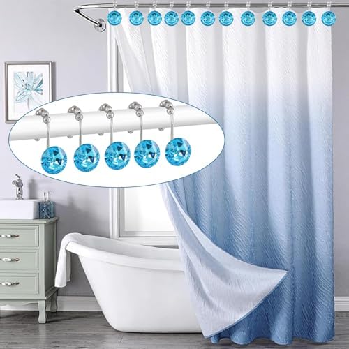 Luxury Teal Blue Crystal Hangers