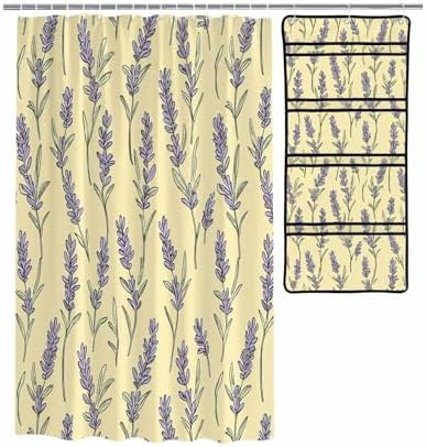 Light Yellow Bath Organizer Set