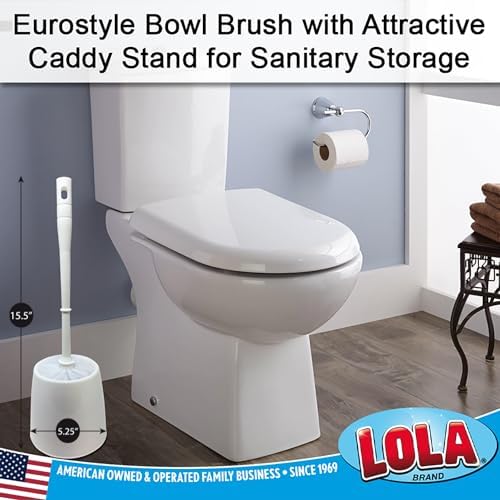 Advanced Toilet Brush Holder Set