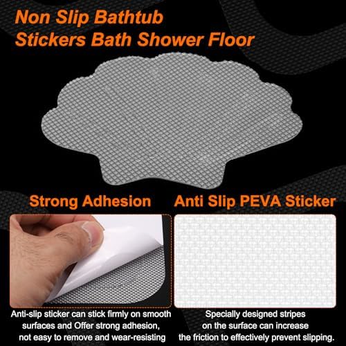HARFINGTON 24PCS Non-Slip Bathtub Stickers