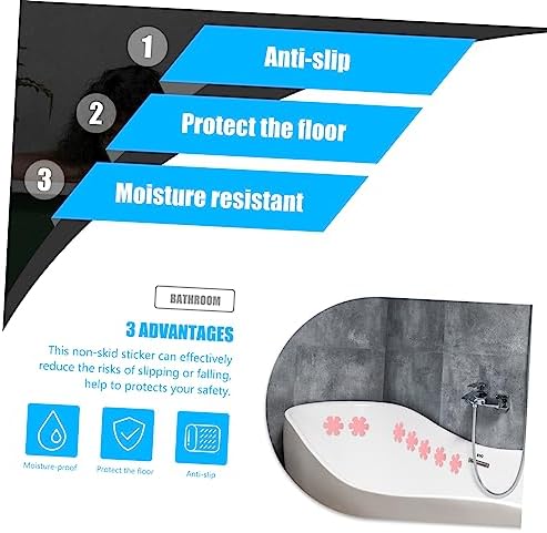 Slip-Resistant Bathtub Stickers Safe for-Based Areas Durable Anti-Slip Decals