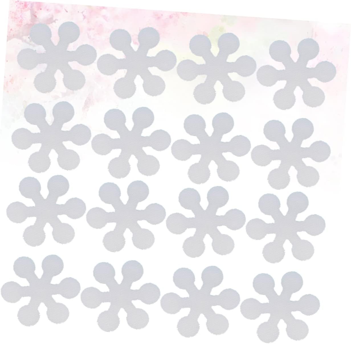 20 Pcs Snowflake Non-Slip Bath Tub Stickers for Safety