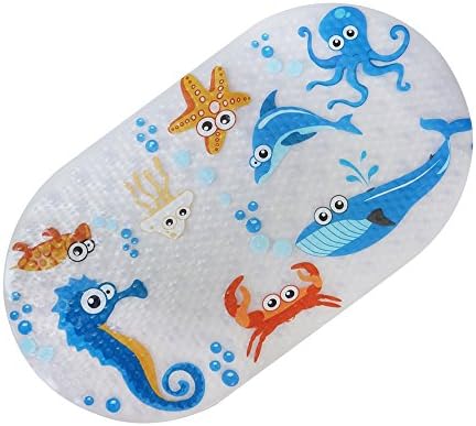 Anti-Slip Baby Bath Mat with Suction Cups