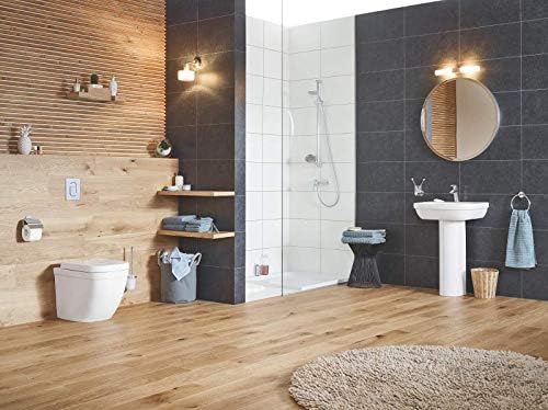 Grohe Essentials Toilet Brush Set with StarLight Chrome Finish
