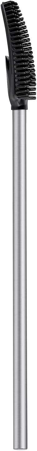 Modern Deluxe Freestanding Toilet Brush with Stainless Steel Holder