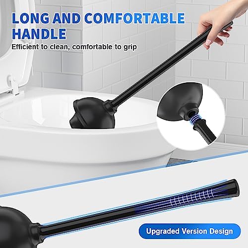 Toilet Plunger and Brush Set for Efficient 2-in-1 Cleaning
