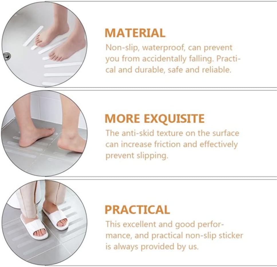Premium Non-Slip Shower Stickers for Safety