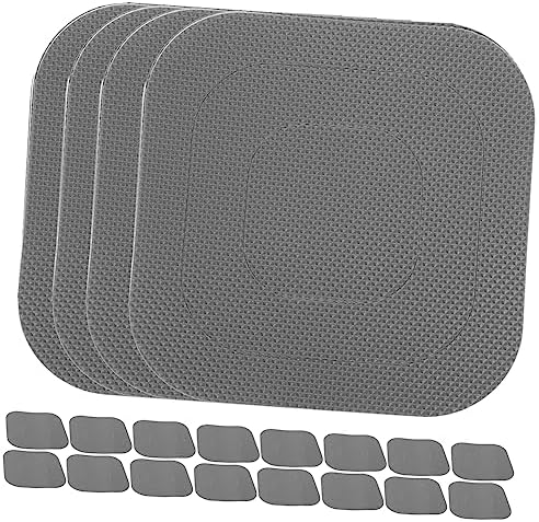 Secure Peva Non-Slip Bathtub Sticker Set with 20 Sheets