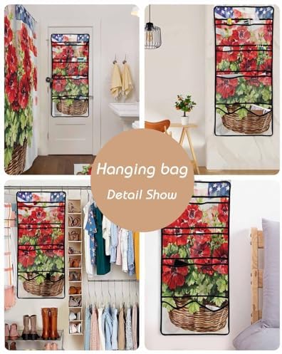Elegant Independence Day Red Showers Organizer