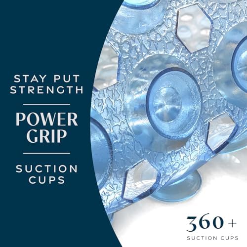 SlipProof Bathtub mat Power Grip 39x16