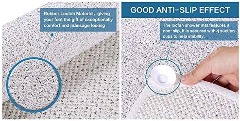 Non-Slip Earthy feud Mat for Elderly Children Safe bathing